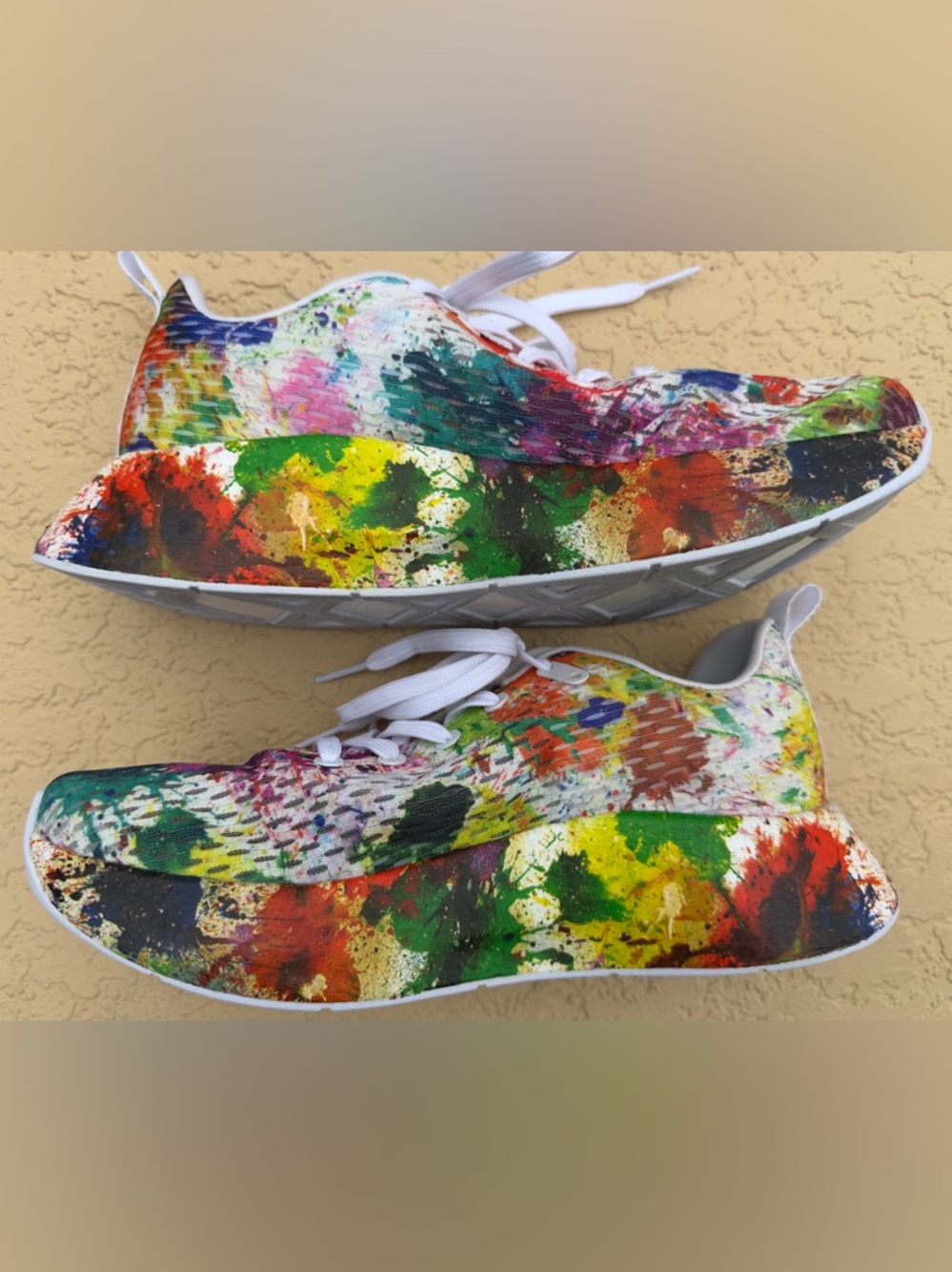 Nobull Project Pride Paint Splatter Running Shoes W Size 11 / Size 9.5 in VGC - Picture 13 of 15